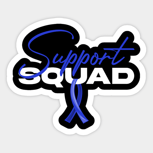 Colon Cancer Support Sticker by TheBestHumorApparel